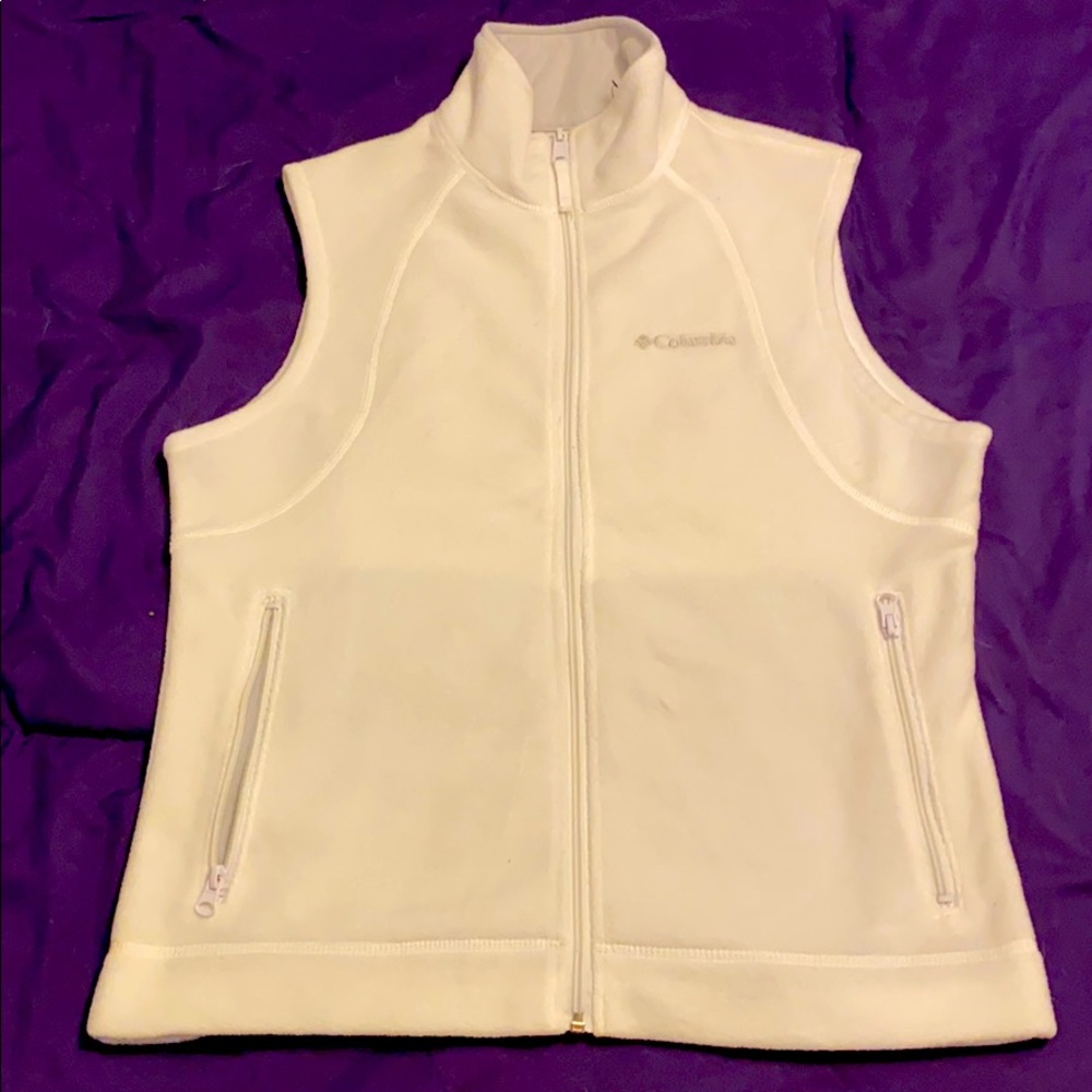 Columbia Brand White Vest